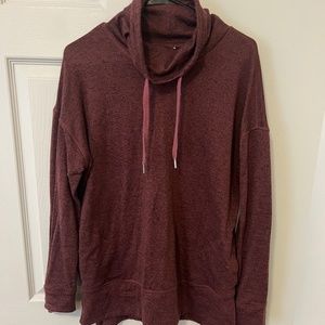 Cowl Neck Sweatshirt